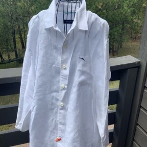 White Button-Up Shirt